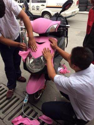 爱玛贴纸爱玛贴膜改色电动摩托车