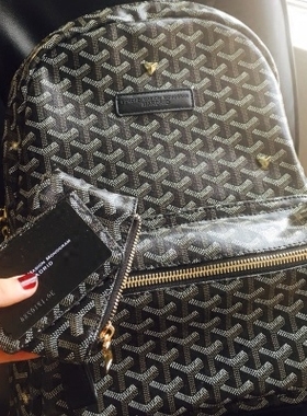 正品国潮emm EM3 wanton书包马德里情侣时尚防水双肩背包旅行包