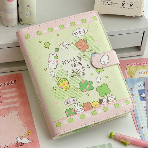 原创可爱小动物同学录卡册