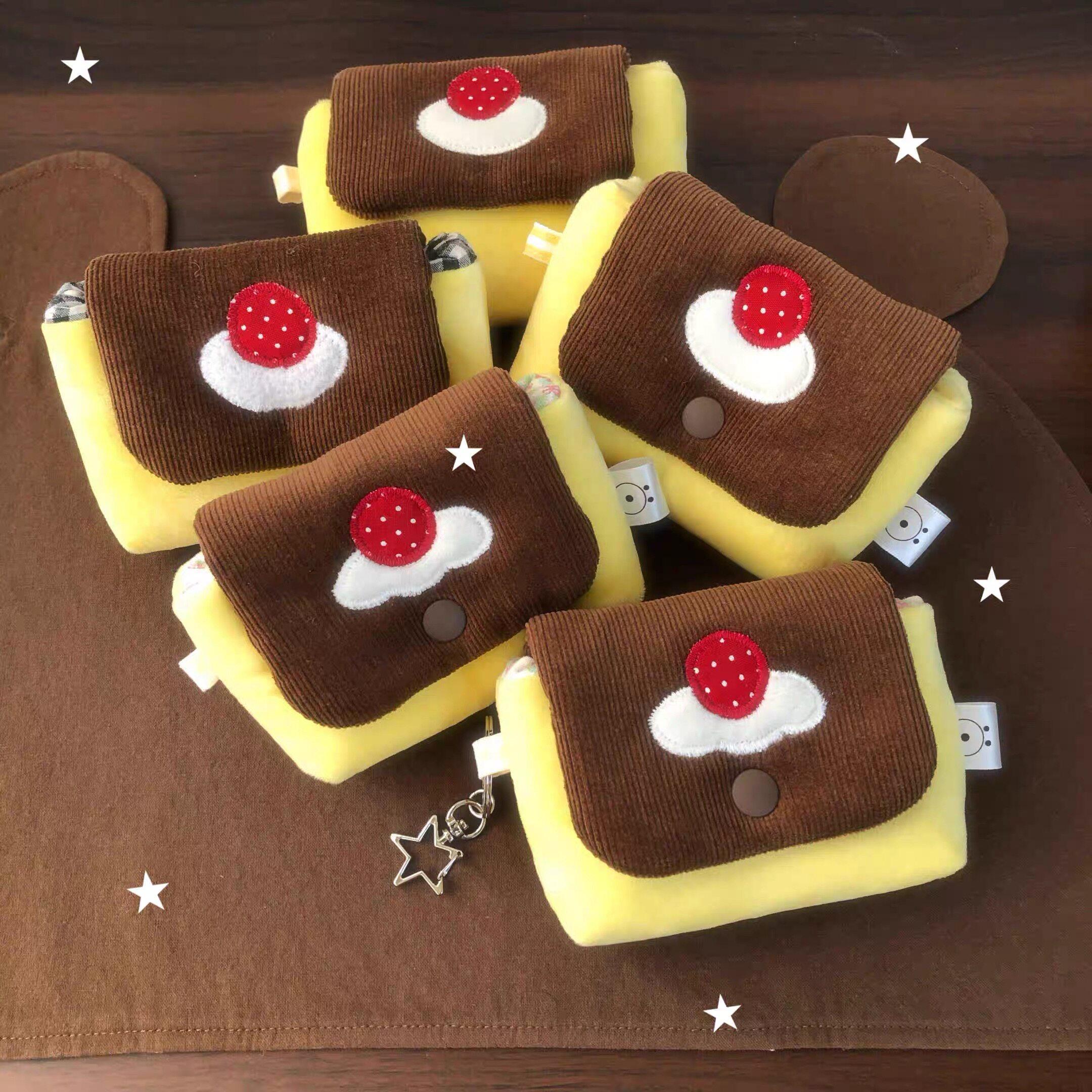 可爱古早布丁拼色ccd相机包高颜值多功能零钱银行卡校园卡收纳包,模玩/动漫/周边/娃圈三坑/桌游,动漫背包/钱包/箱包,淘宝优惠券,粉丝福利购,淘宝优惠卷