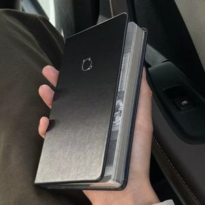 韩系ins银边苹果a6手帐本简约高颜值便携随身横线学生记事笔记本