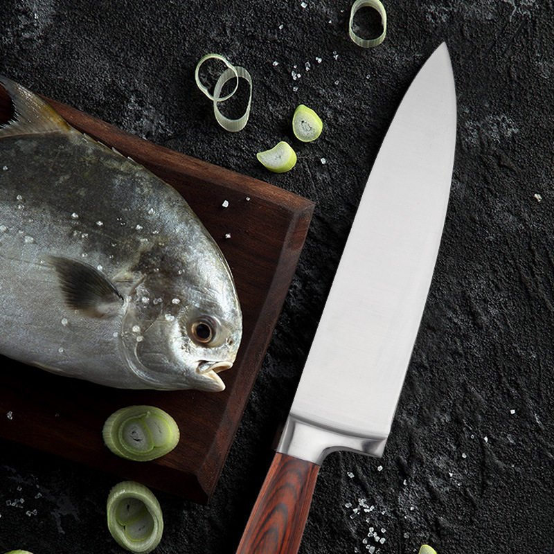西餐专用厨师刀水果刀家用菜刀西式主厨刀超快锋利鱼生刀切肉刀具