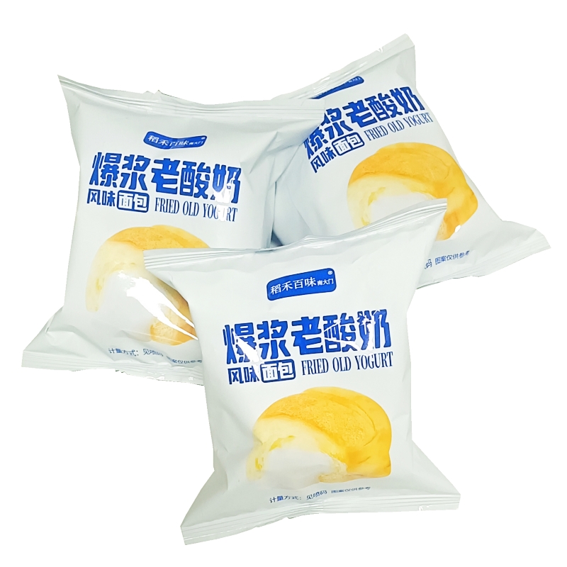 稻禾百味熔岩巧克力风味面包爆浆老酸奶风味面包早餐下午茶
