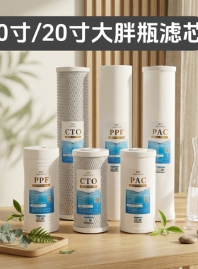 家用10寸PP棉颗粒压缩活性炭滤芯