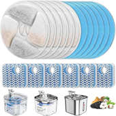 透明宠物饮水机通用猫狗饮水器滤芯喝水器活性炭离子滤棉零配件