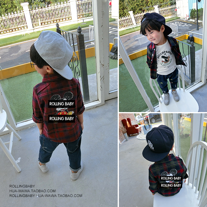 Chemise enfant à manche longue - Ref 2084302 Image 1