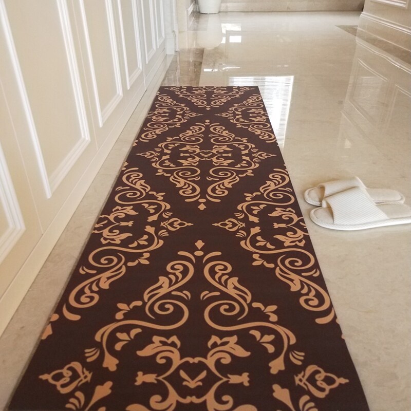 欧式咖啡色长条厨房地垫浴室入户门垫硅藻泥吸水防滑耐脏阳台脚垫,居家布艺,厨房地垫,淘宝优惠券,粉丝福利购,淘宝优惠卷