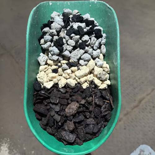 自配 蝴蝶兰全颗粒专用土 葡萄牙树皮 鹿沼土 印尼轻石 木炭粒