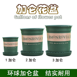 酢 加侖盆 花盆 天竺葵 種植盆 塑料花盆 綠植印花圓形花盆