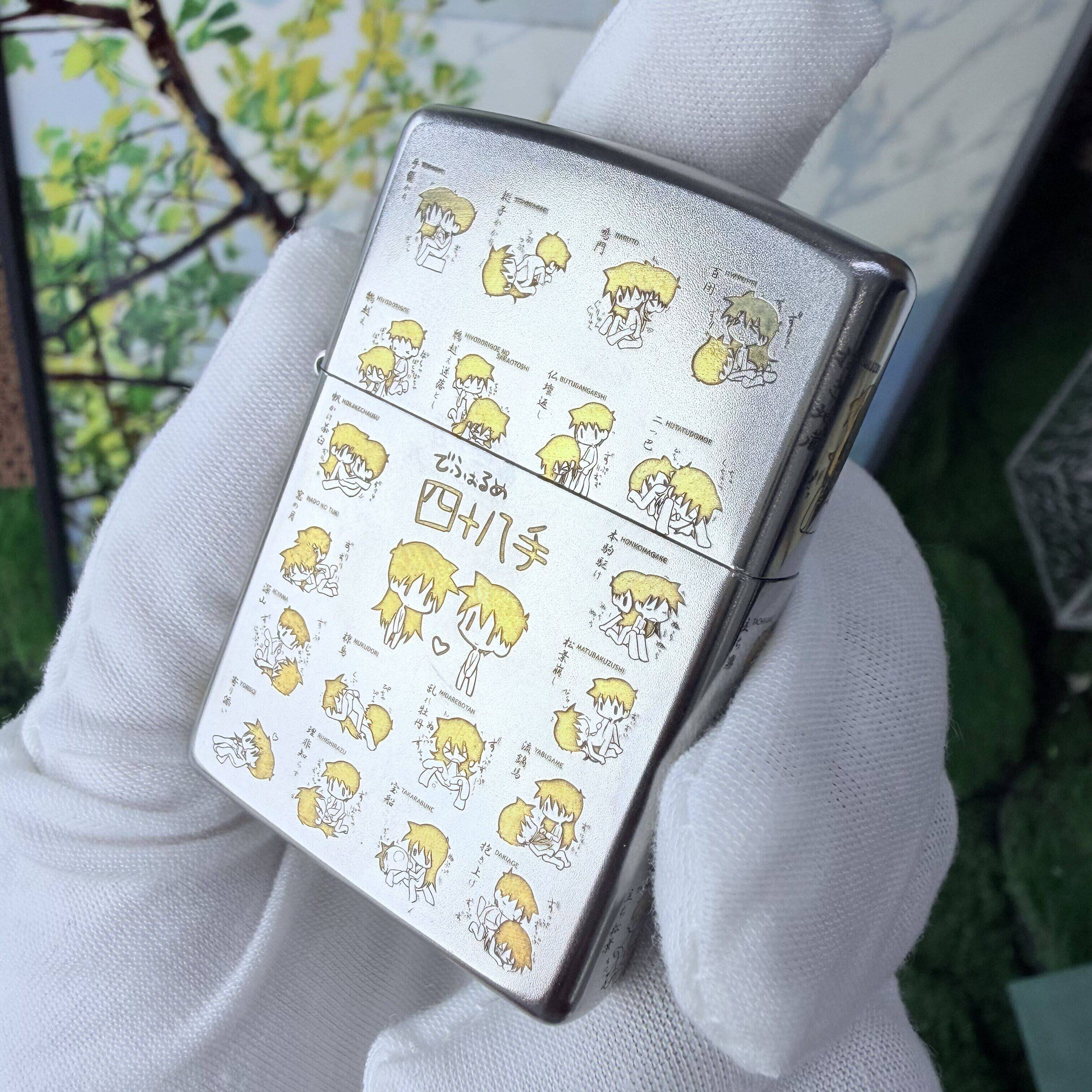 zippo/之宝正品打火机四十八手五面精雕纯铜送礼送男友礼物