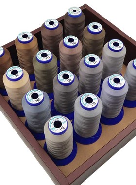 日本进口富士克FUJIX KING大王/缝纫线/制衣线灰色730/736A组60番