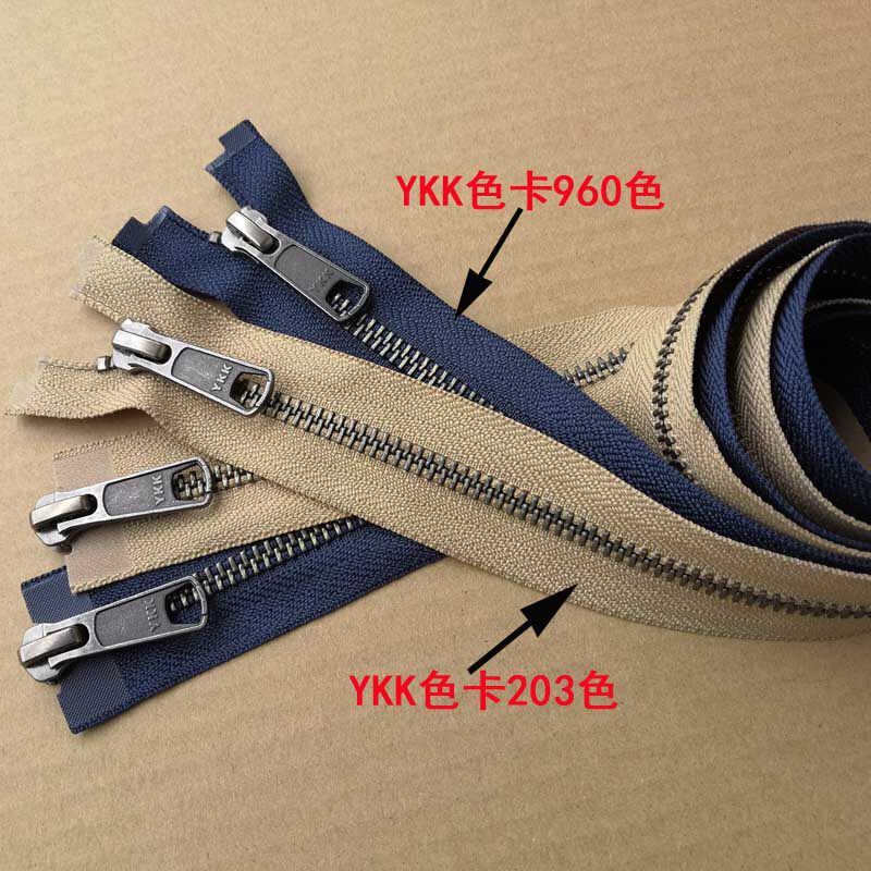 YKK5号双头拉链藏青色卡其色金属铜衣服外套配件古银齿78服装辅料|ruв категории домашний ткань, швейная diy материалов, инструментов и готовой продукции, швейная diy аксессуары/аксессуары/аксессуары, молния - от Buy2taobao.com для оказания профессиональной услуги покупки агента Taobao