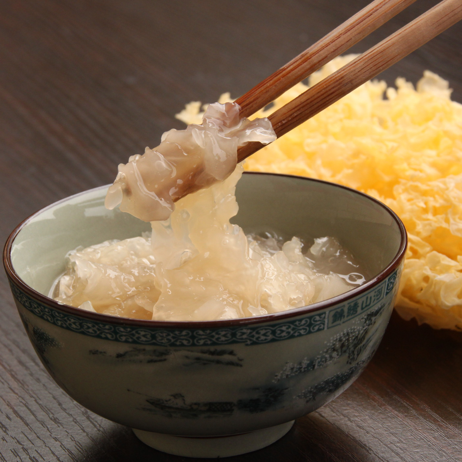 原色易煮干银耳黄耳糯莲子羹材料