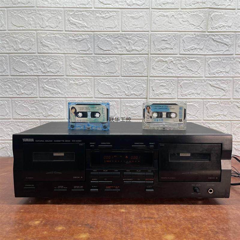 9新原装yamaha雅马哈卡座磁带播放机kx-w321双卡播放清晰自动翻面