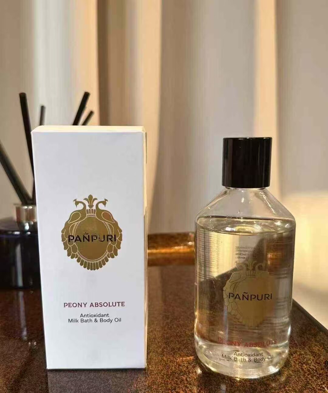 泰国直采Panpuri身体精油保湿补水嫩肤身体乳精油去鸡皮