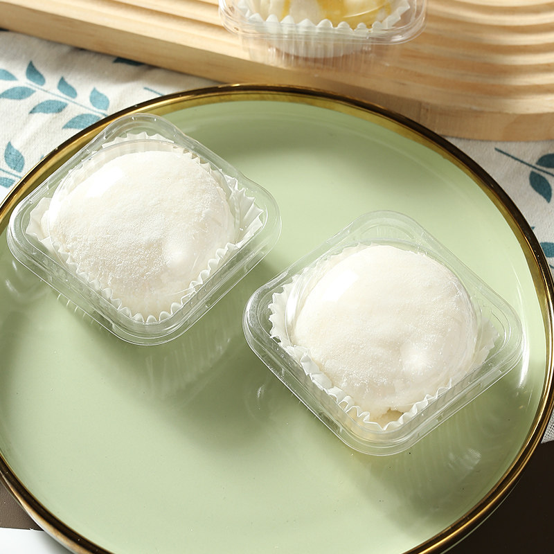 加厚大福雪媚娘包装盒单个透明烘焙蛋挞肉松小贝塑料蛋黄酥纸托,厨房/烹饪用具,点心包装盒/包装袋,淘宝优惠券,粉丝福利购,淘宝优惠卷