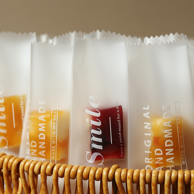 加厚夏威夷果软糖太妃糖包装袋牛轧糖咖啡糖海盐杏仁奶糕机封袋