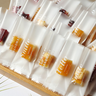 加厚夏威夷果软糖海盐杏仁太妃糖咖啡包装袋牛轧糖奶糕机封糖袋子