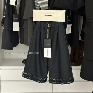 冬&winter 25d056 花边直筒裤 好搭配 小宝家 韩风