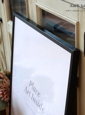 纯装饰实木画框相框海报框客厅感出口北欧20寸5070609070100