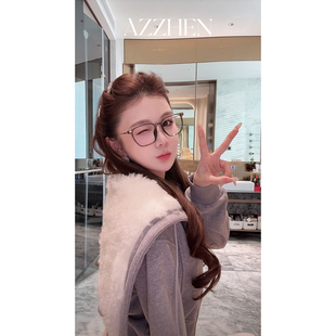 女秋冬松弛感两件套 慵懒风翻领毛绒卫衣套装 AZZHEN 松弛lulu