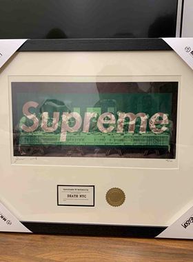 mr.nine现代潮牌艺术绿色sup版画ins风现代潮流装饰画