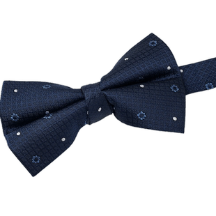 报喜鸟秋季新款男士时尚正装远点花纹领结百搭西装礼服西服配饰男