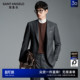 男士 新款 报喜鸟25秋季 商务休闲100%羊毛西服上衣西裤 商场同款
