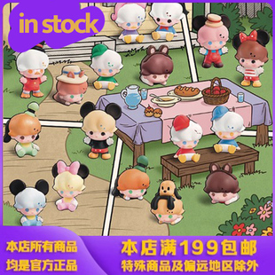 POPMART泡泡玛特DIMOO WORLD迪士尼系列萌粒盲盒潮流玩具摆件