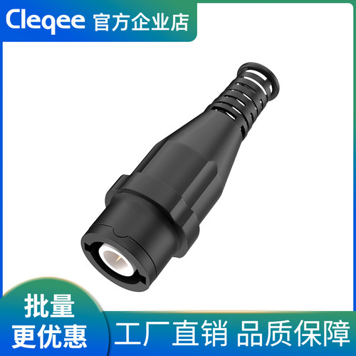 Cleqee新品高品质BNC公头Q9装配式纯铜全绝缘进口仪器仪表匹配