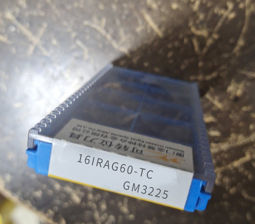 16 IRAG60 -TC   螺纹刀片 16IR2.00 ISO-TC GM3225