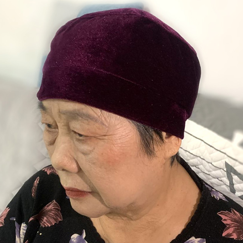 老奶奶女薄款盆帽春秋透气帽子