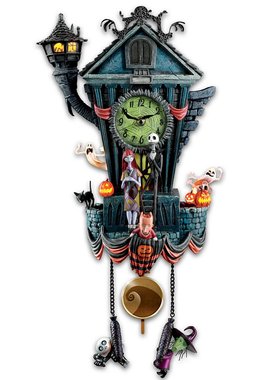 Bradford Exchange限量布谷钟Tim Burton圣诞夜惊魂摆件挂钟