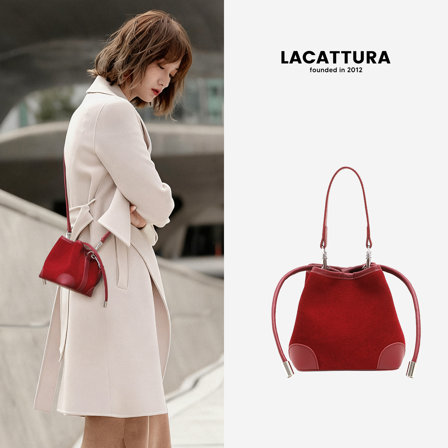 入选官方品牌推荐迷你水桶包