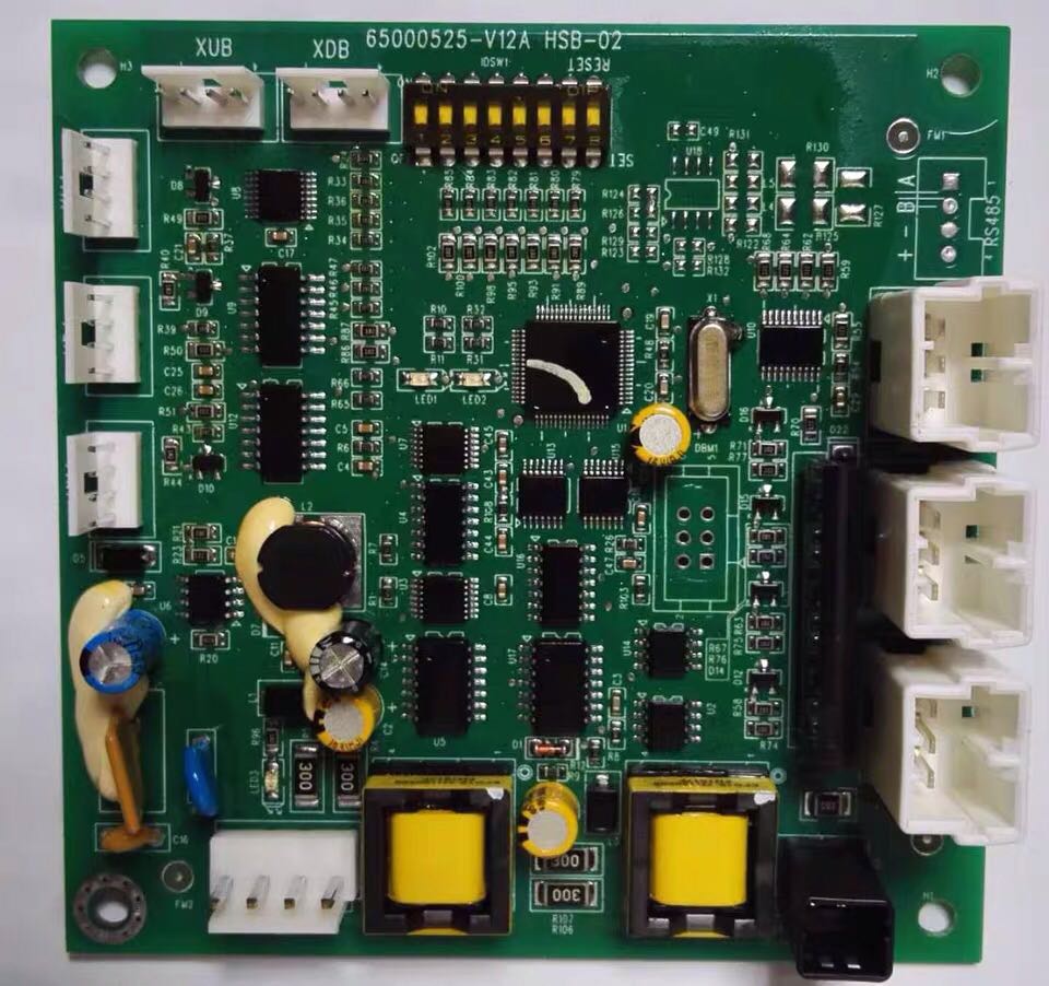 日立电梯通迅板HSB-02 65000525-V12A 报站灯通迅板