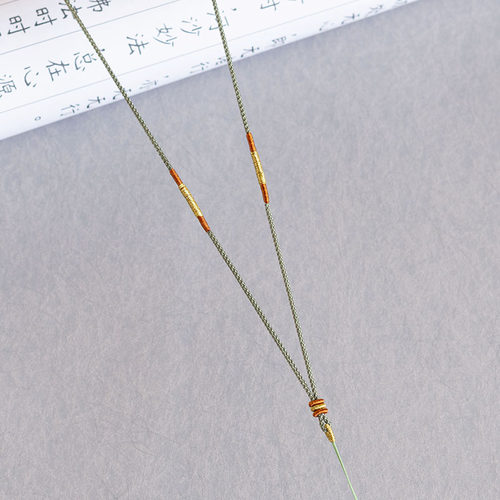 吊坠挂绳项链翡翠平安扣挂绳