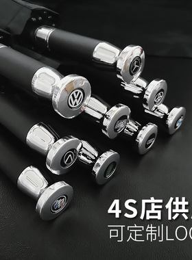 镀银劳斯莱斯同款全纤维高尔夫伞奔驰宝马4S黑胶直杆长柄防晒雨伞