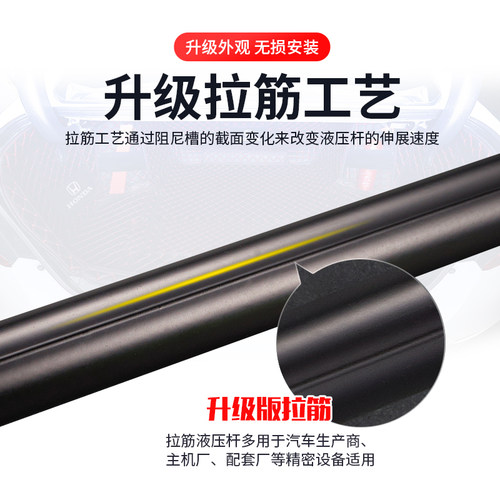 适用26款速腾改款4捷达VA7后备箱液压杆改装尾门撑杆自动开启配件 - 封面