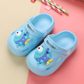 女1 8岁宝宝凉拖鞋 可爱包头拖鞋 儿童洞洞鞋 夏防滑女童男童沙滩鞋