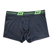 防磨腿运动跑步健身透气平角内裤 外贸男士 全网眼冰丝速干四角裤