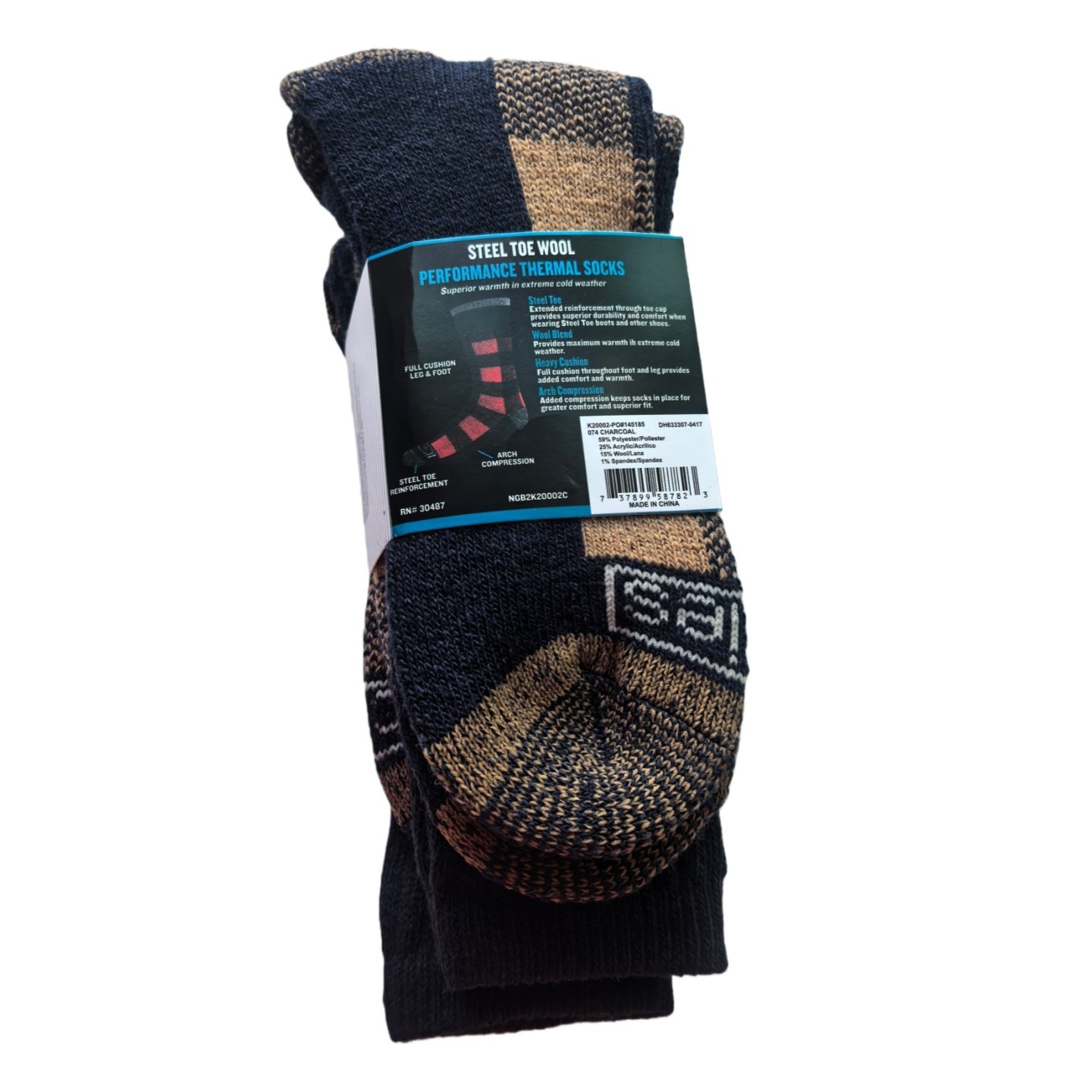 2双滑雪登山速干防寒抗冻运动保暖男士加厚毛巾底户外羊毛冬袜,运动包/户外包/配件,运动袜,淘宝优惠券,粉丝福利购,淘宝优惠卷