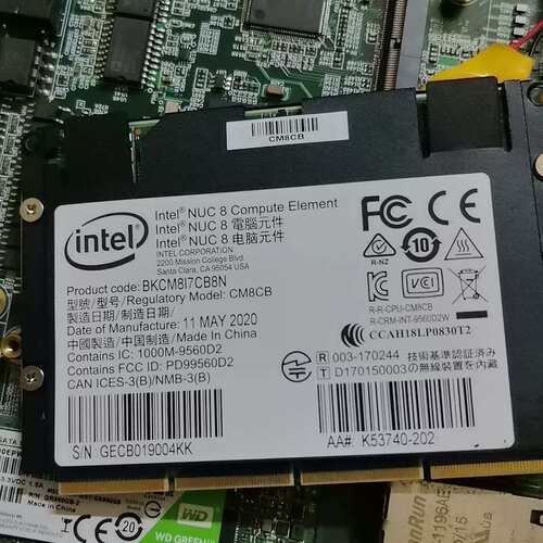 议价博智林 英特尔NUC 8计算模块i7 8565u BKC