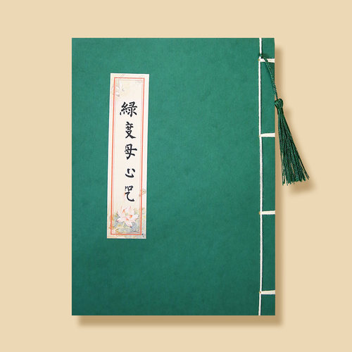 【所求皆悉如愿】绿度母心咒抄写临摹字帖手抄硬笔抄写本成人练字