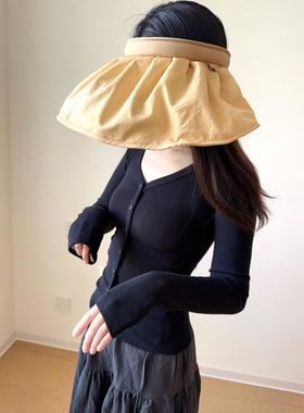 NoRush掐腰抽褶打底衫女V领显瘦修身纽扣简约基础外穿T恤高级感