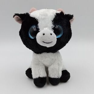 美国TY原单正版~大眼睛奶牛 牛牛 小牛 毛绒玩具公仔布娃娃玩偶