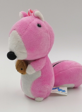 韩国BONOBONO原单~暖暖日记 花栗鼠 松鼠毛绒玩具公仔布娃娃挂件