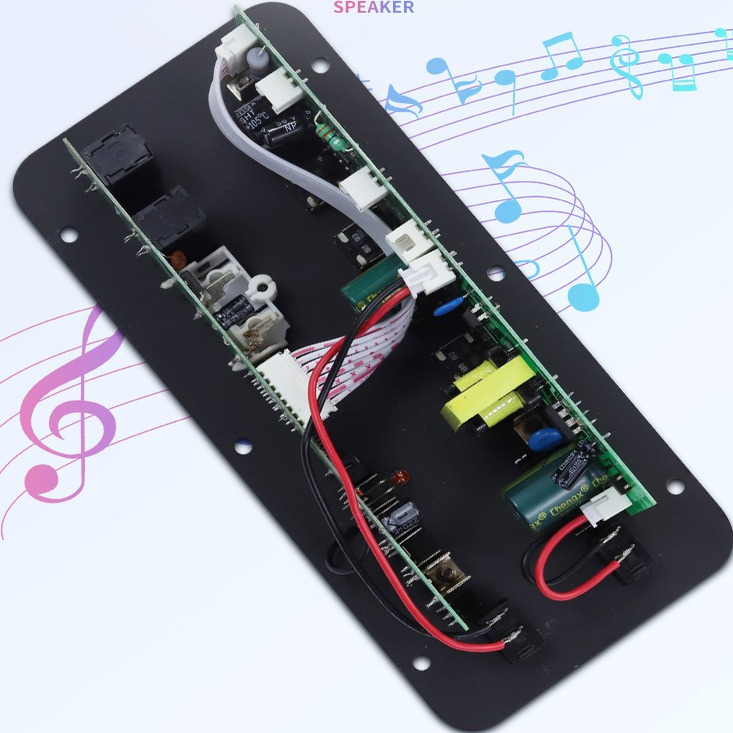 车载有源音箱蓝牙功放主板220V12V24V大功率车低音炮功放板配件