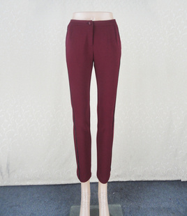 正品 卡VON 贴布腰女秋冬百搭弹力小脚裤 修身 H803W 100元 九分裤 2件