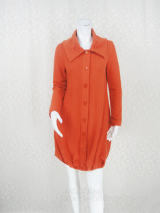 正品 卡VON 减龄女秋冬全羊毛O型毛呢中长外套KC1Y8000C 清仓 88元