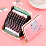 Милый кошелек для водительских прав, картхолдер, маленькая вместительная и большая антимагнитная мультяшная сумка через плечо, анти-кража